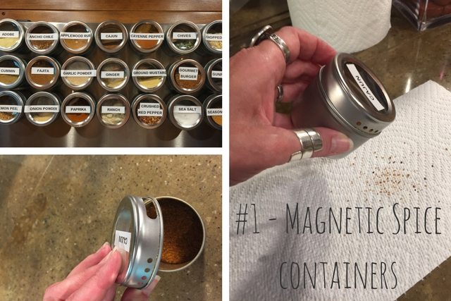 #1 - Magnetic Spice Containers